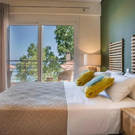 Deluxe Kefalonia Menta 1 Bedroom Pool * Karavomylos